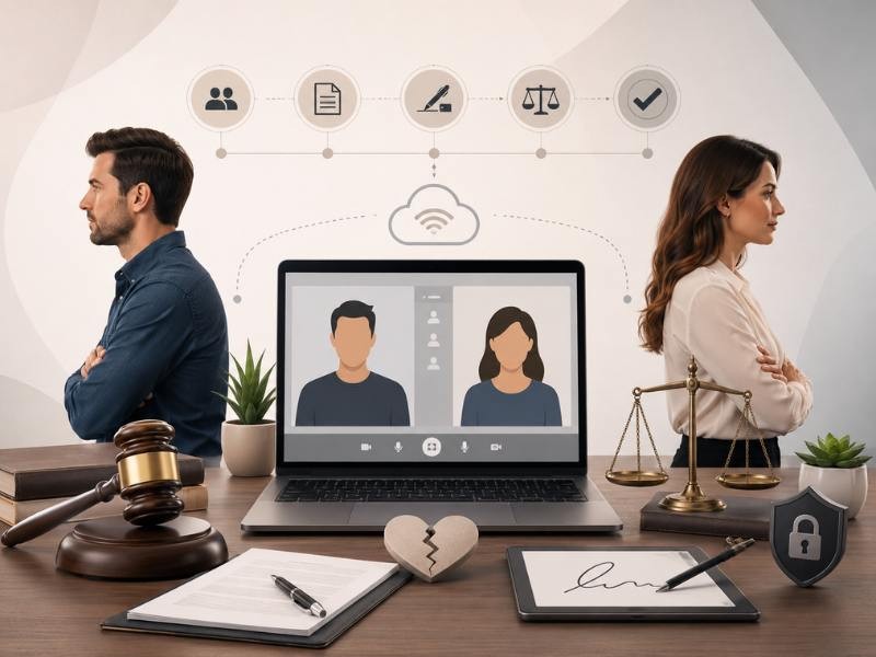 Como Fazer Divórcio Online: Passo a Passo Completo